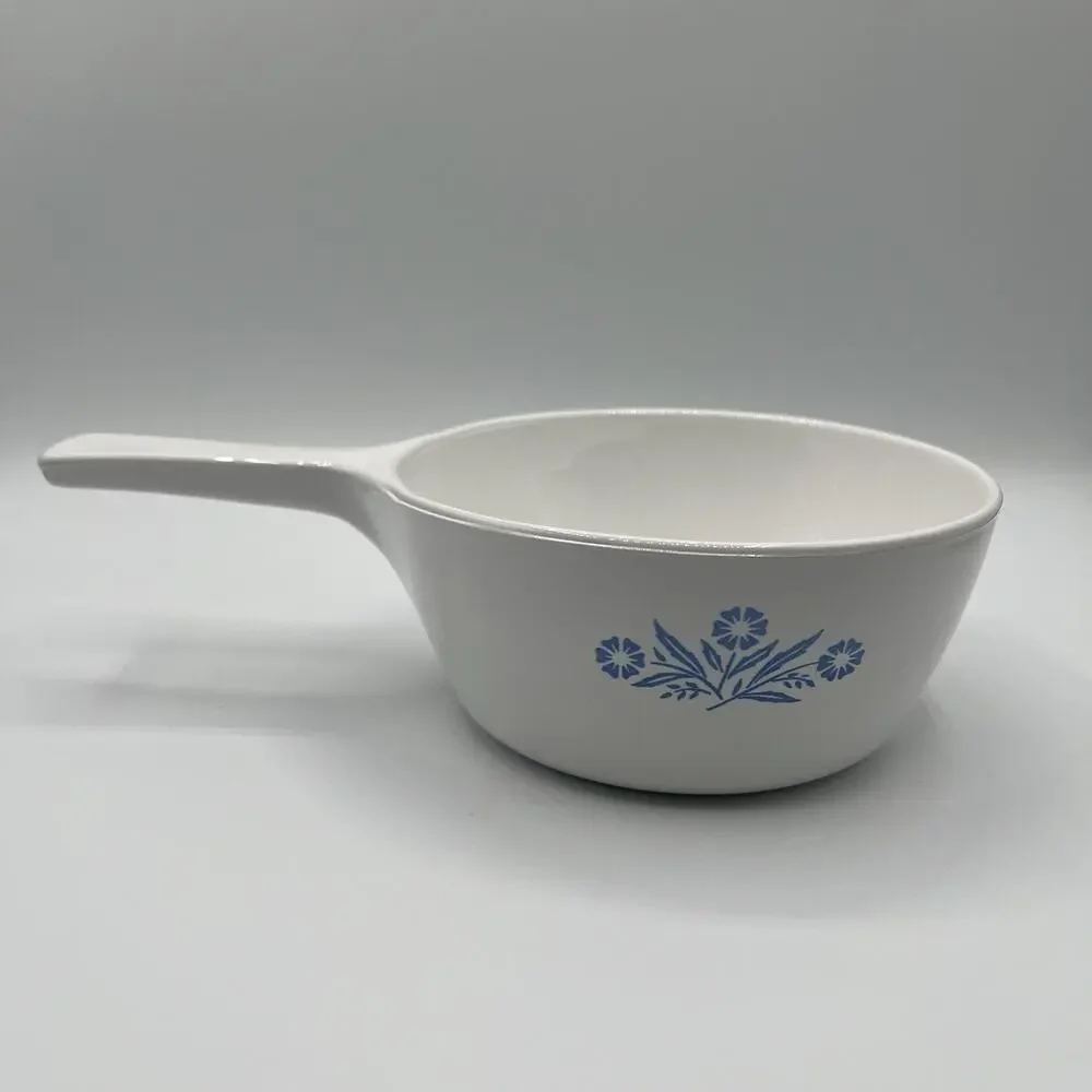 Vintage CorningWare Blue Cornflower P-82-B Menuette Saucepan 1.5 Pint 750ml